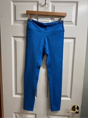 Isla Movement Women's Electric Blue High-Rise Workout Leggings